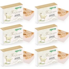 Zemira Keçi Sütü El Yapımı Doğal Sabun, 150G, 6'lı Set