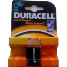 Duracell 9VOLT1 9 Volt Pil Tekli Paket