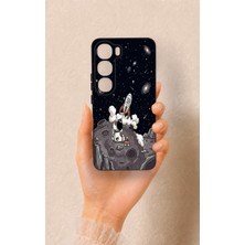 Vip Case Vivo V40 Lite 5g Uyumlu Uzay Astronot Desenli Silikon Kılıf
