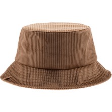 Nordbron Unisex Bucket Şapka Bej Yazlık Pamuklu Belluno