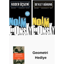 İthaki Yayınları Noam Chomsky 2 Kitap Seti + Geometri Hediye
