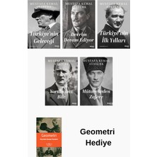 Can Yayınları Mustafa Kemal Atatürk 5 Kitap Seti + Geometri Hediye