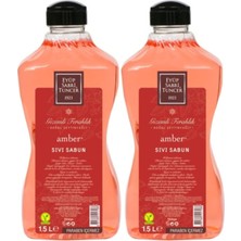 Zemira Zeytinyağlı Sıvı Sabun Amber 1500 ml x 2
