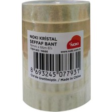 Noki Şeffaf Bant ( 12MM*66MT ) ( 6 Adet )