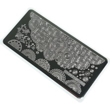 Zemira Nail Stamping Baskı Plakası VV21