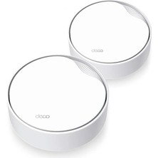 TP-Link Deco X50-POE(2-PACK), AX3000 Poe Destekli Tüm Ev Mesh Wifi 6 Sistemi