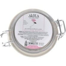 Zemira Akita% 100 Doğal Killi Ayak Maskesi Gül 125ML