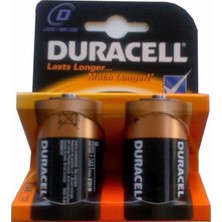 Duracell LR20 D Büyük Boy Pil 2li Paket