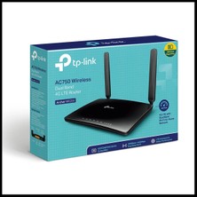 TP-Link Archer MR200, AC750, 4port, 750MBPS, Dual Band Wifi, Masaüstü, Lte Micro Sim Kart Takılabili