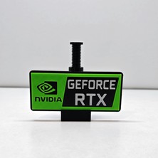Ayarlanabilir Ekran Kartı Tutucu Nvidia Geforce Rtx Logolu