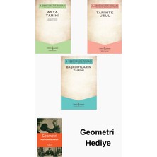 İş Bankası Kültür Yayınları A. Zeki Velidi Togan 3 Kitap Seti + Geometri Hediye