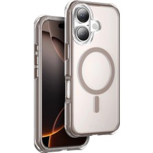 KSB Store Onegif Apple Iphone 16 Hulk Magsafe Kapak - Çöl Titanyum