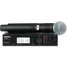 Shure ULXD24E/B58 BETA58 Mikrofonlu El Tipi Dijital Telsiz Mikrofon Seti