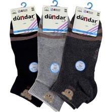 Dündar Çorap 4308 Dündar Kadın Cotton Patik M-3