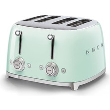 Zemira Smeg TSF03PGEU Ekmek Kızartma Makinesi, Yeşil