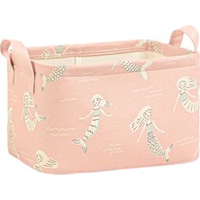 Zemira Textile Çocuk Odası Deniz Kızı Sepet 30 x 21 x cm