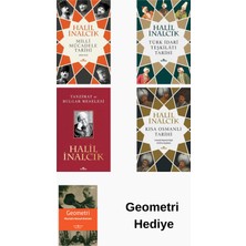 Kronik Kitap Halil Inalcık 4 Kitap Seti + Geometri Hediye