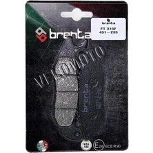Pcx Brenta Organik Ft 3162 Ön Fren Balata 431 - 233 (2021-2025)