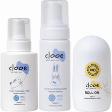 Zemira Çocuk Hijyen Seti - El Yıkama Köpüğü (300ML) - Yüz Yıkama Köpüğü (150ML) - Doğal Roll- On (50ML)