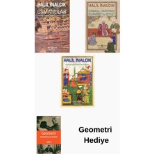 İş Bankası Kültür Yayınları Halil Inalcık 3 Kitap Seti + Geometri Hediye