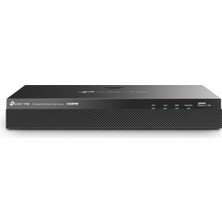 TP-Link Vıgı NVR2016H-16P 16 Kanal Nvr (H.265+4K (2ch 8MP-16CH 1mp) Poe 90W