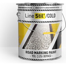 LineStil Serme Çift Kompenantlı Yol Çizgi Boyası 25 Kg