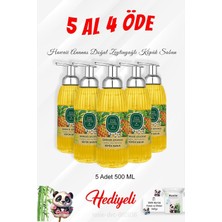 Zemira Hawaii Ananas Zeytinyağlı Köpük Sabun 500 ml 5 Al 4 Öde Rosie Pamuk