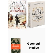 Kronik Kitap Arnold J. Toynbee 2 Kitap Seti + Geometri Hediye