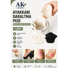 Ak Avm Ayakkabı Kundura Yumuşak Kumaş Ped Ayak Arkası Vurma Engelleyici Daraltma Pedi