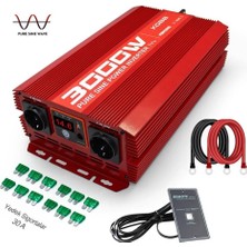 Kobb KBN3000 12V/220V 3000WATT Tam Sinüs Dönüştürücü Invertör