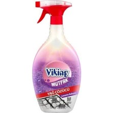 Viking Mutfak Sprey 750 ml Güçlü Yağ Çözücü Ferah Koku ile Kalıntı Bırakmayan Temizlik