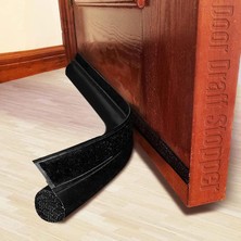 Zemira Xspring Kapı Contası, Ayarlanabilir, Soğuk Hava, Rüzgar, Toz Gürültü Engeller, Siyah Kumaş, 91CM