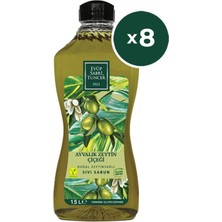 Zemira Doğal Zeytinyağlı Sıvı Sabun Ayvalık Zeytin Çiçeği 1500 ml x 8