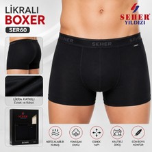 Lumina Seher Erkek Likralı Boxer 3'lü