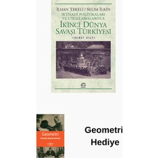 İletişim Yayınları Ikinci Dünya Savaşı Türkiyesi 2. Cilt + Geometri Hediye