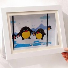 Zemira Çocuk Resim Sanat Çerçevesi – Mıknatıslı Kapaklı, Duvara Asılabilir, Etkinlik Sergileme Çerçevesi,