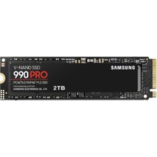 Samsung 2 Tb 990 Pro Nvme M.2 MZ-V9P2T0BW Pcıe 7450-6900 Mb/s