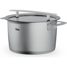 Zemira Fissler Phi Cam Kapaklı Derin Tencere Renkli 24 cm
