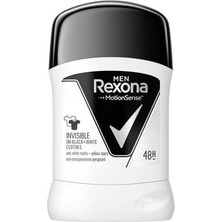 Zemira Men Erkek Anti-Perspirant Stick Deodorant Invisible Black And White 50 ml 1 Adet