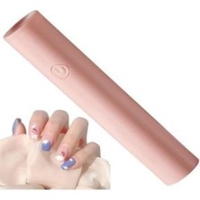 Zemira Gaman Profesyonel Tırnak Kurutucu - USB Kablolu Mini Kalem Oje Kurutucusu Pembe