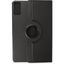 sbodurhome    Redmi Pad Se Kılıf 360 Tablet Deri Kılıf - Siyah