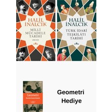 Kronik Kitap Halil Inalcık 2 Kitap Seti + Geometri Hediye