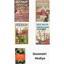 İş Bankası Kültür Yayınları Halil Inalcık 4 Kitap Seti + Geometri Hediye