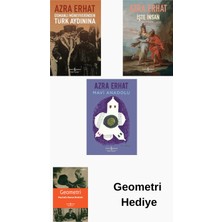 İş Bankası Kültür Yayınları Azra Erhat 3 Kitap Seti + Geometri Hediye
