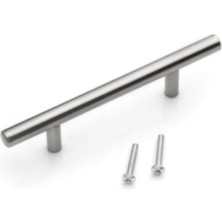 Zemira Paslanmaz Metal Kulp, Inox Dolap Çekmece Mobilya Kulbu, Tv Ünitesi Yatak Odası Vestiyer Mutfak Için
