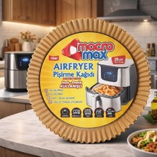 Zemira Macro Max Airfryer Pişirme Kağıdı, Geçirmez, Yapışmaz, Tek Kullanımlık, 20 Adet, 16X16 cm