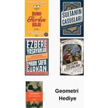 Kronik Kitap Emrah Safa Gürkan 4 Kitap Seti + Geometri Hediye