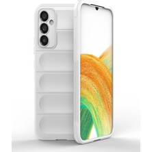 Ozkr Store Samsung Galaxy A15 4g Kılıf Optimum Silikon - Krem
