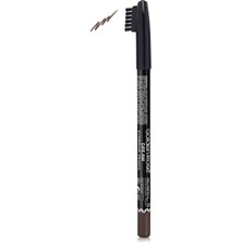 Zemira Eyebrow Pencil No: 303 Dark Ash - Şekillendirici Fırçalı Siyah Kaş Kalemi