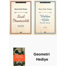 Say Henry David Thoreau 2 Kitap Seti + Geometri Hediye